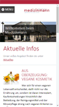 Mobile Screenshot of medizinmann.cc